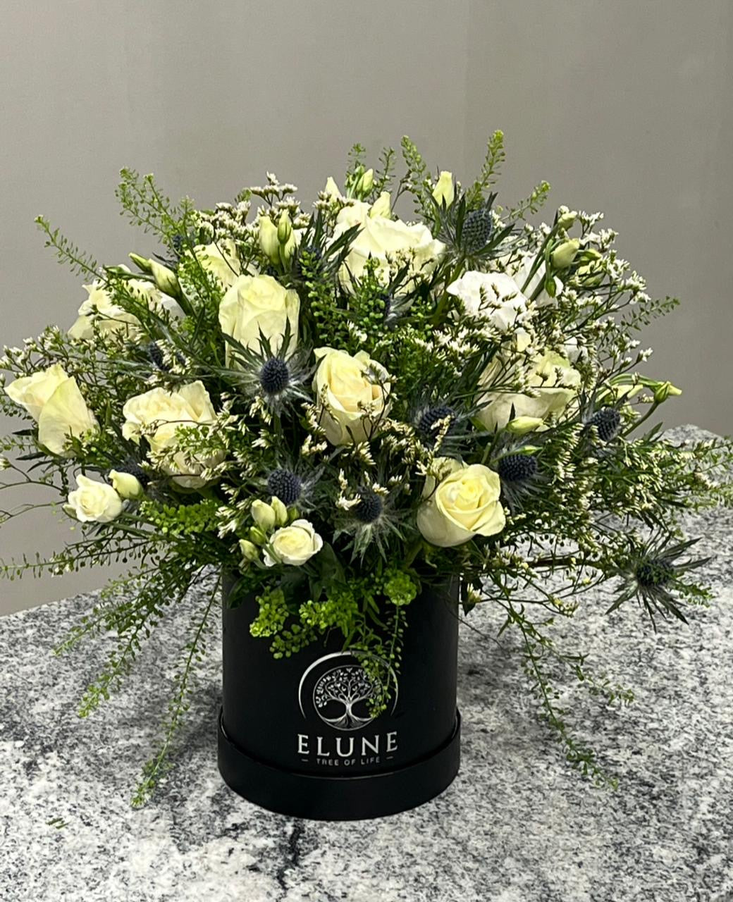 Floral Round Box