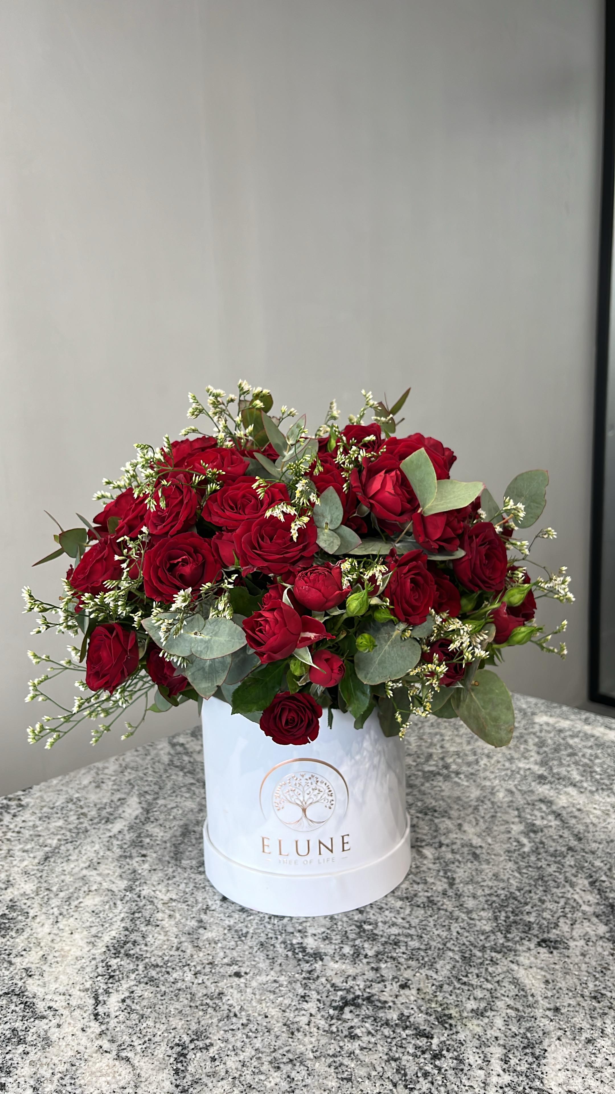 Floral Round Box